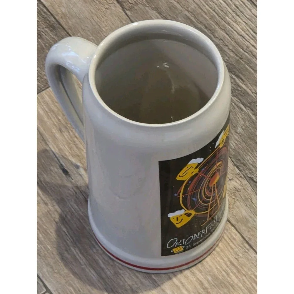 2002 Oktoberfest Munchen Rastal 1Liter Beer Stein Mug Munich Germany Vtg